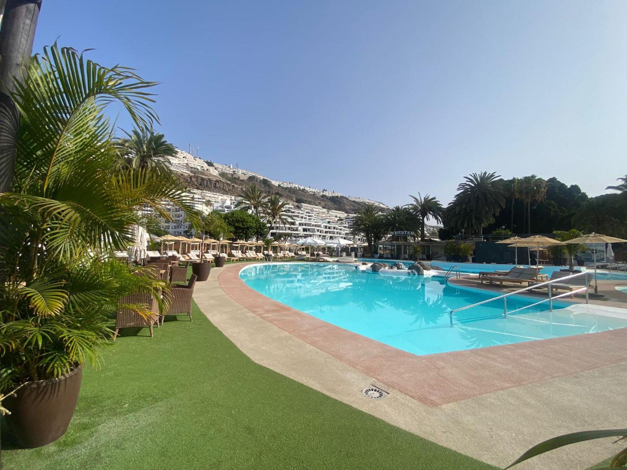 Apartment With Jacuzzi And Pool Access Porto Rico Exterior foto